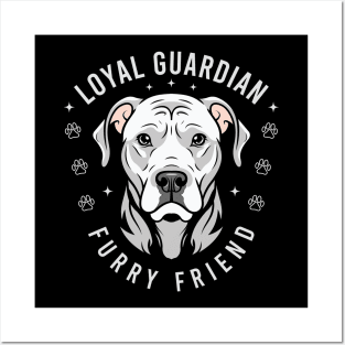 Loyal Guardian Furry Friend Posters and Art